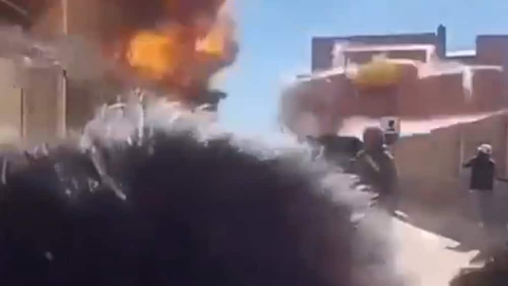 H&auml;r filmas den v&aring;ldsamma explosionen