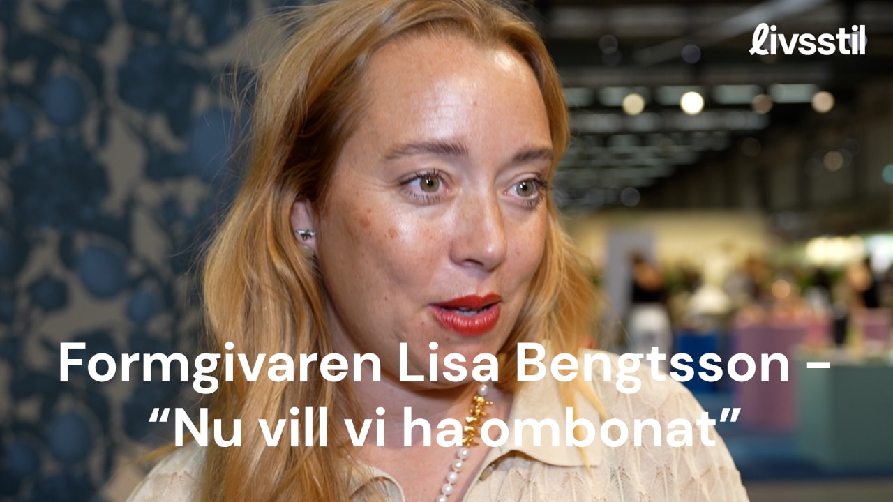 Formgivaren Lisa Bengtsson på Formex 2024: &ldquo;Nu vill vi ha ombonat&rdquo;