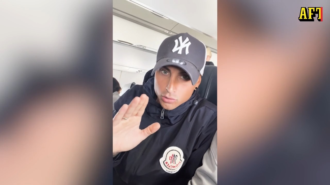 Samir Badran var ombord på planet – fick tvärvända