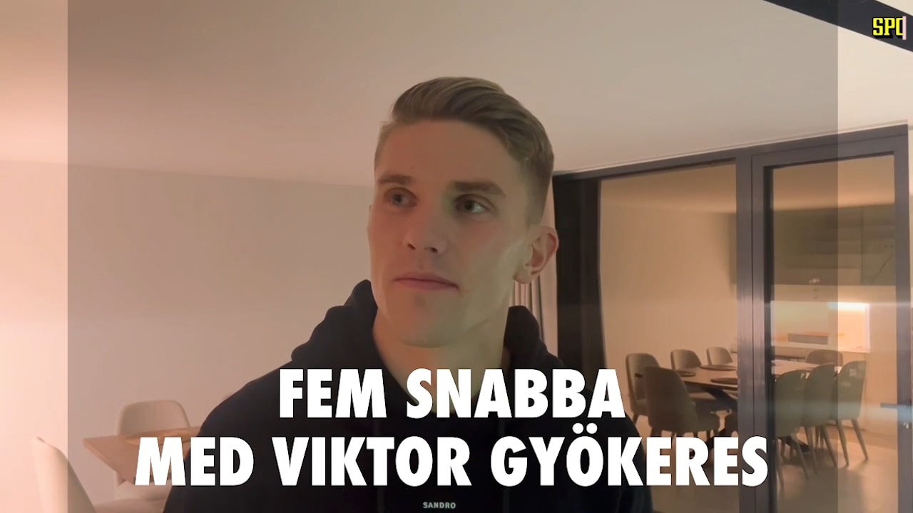 Fem snabba frågor med Viktor Gyökeres