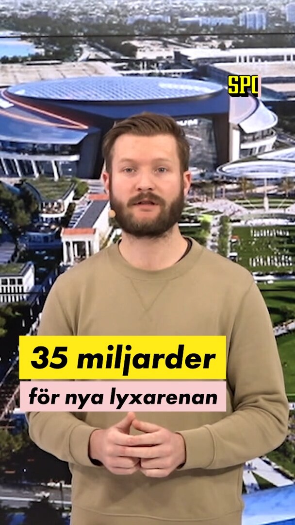 Bygger ny lyxarena – för 35 miljarder