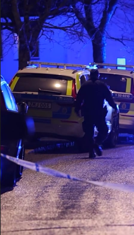 Man skottskadad i södra Stockholm