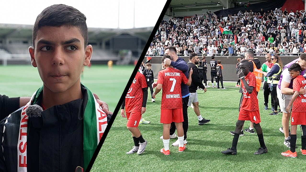 Palestina i Gothia Cup-turnering: ”Det här är inte våra normala liv”