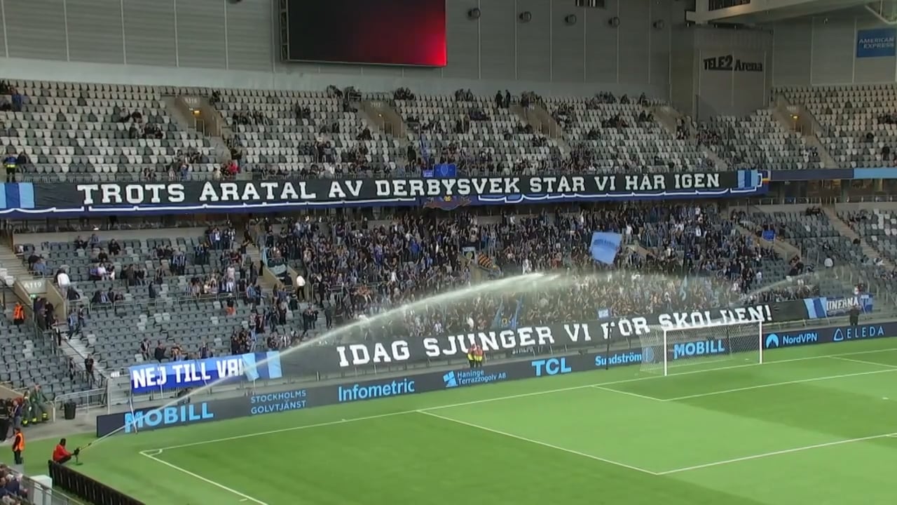 Simon Bank om Dif-fansens protest: ”Emotionellt viktigaste – spöa AIK”