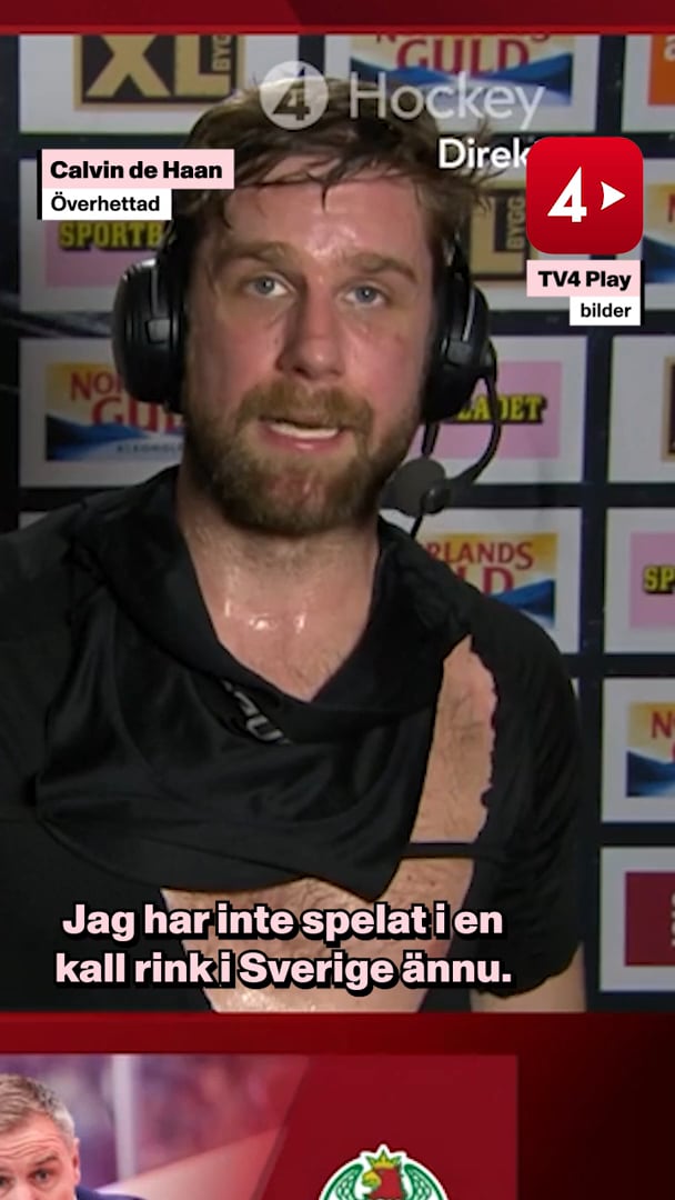Skrattar rakt ut när han dyker upp