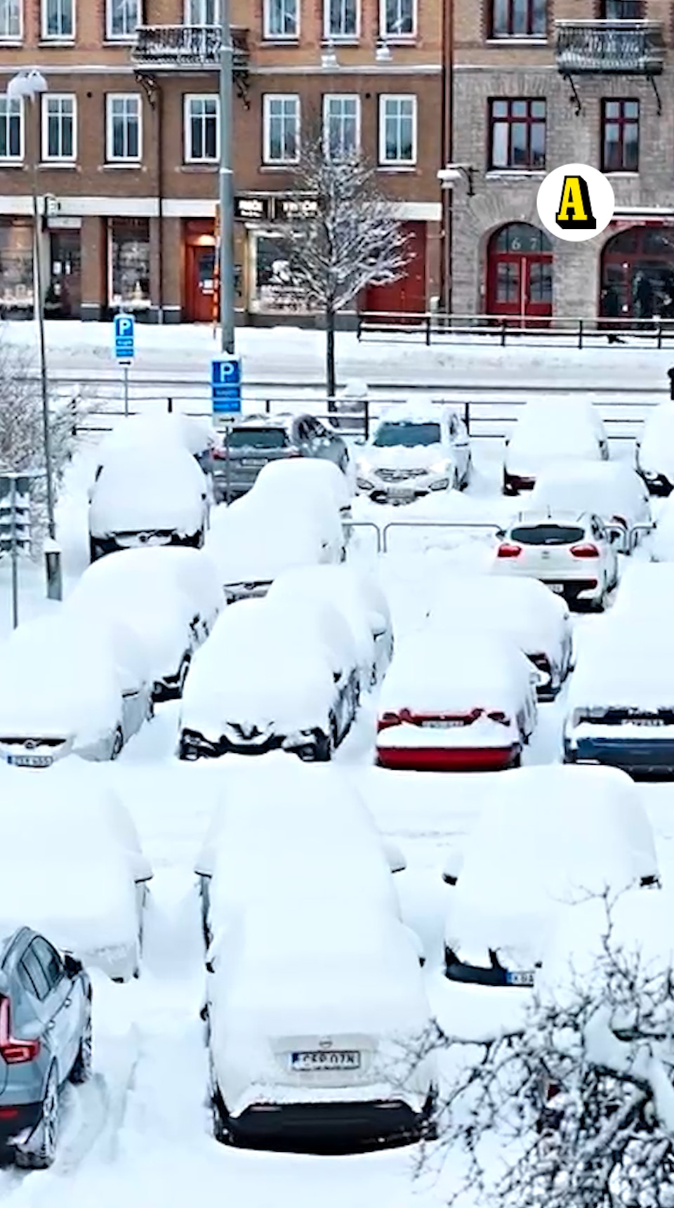 Orange varning - upp till 40 cm snö förväntas