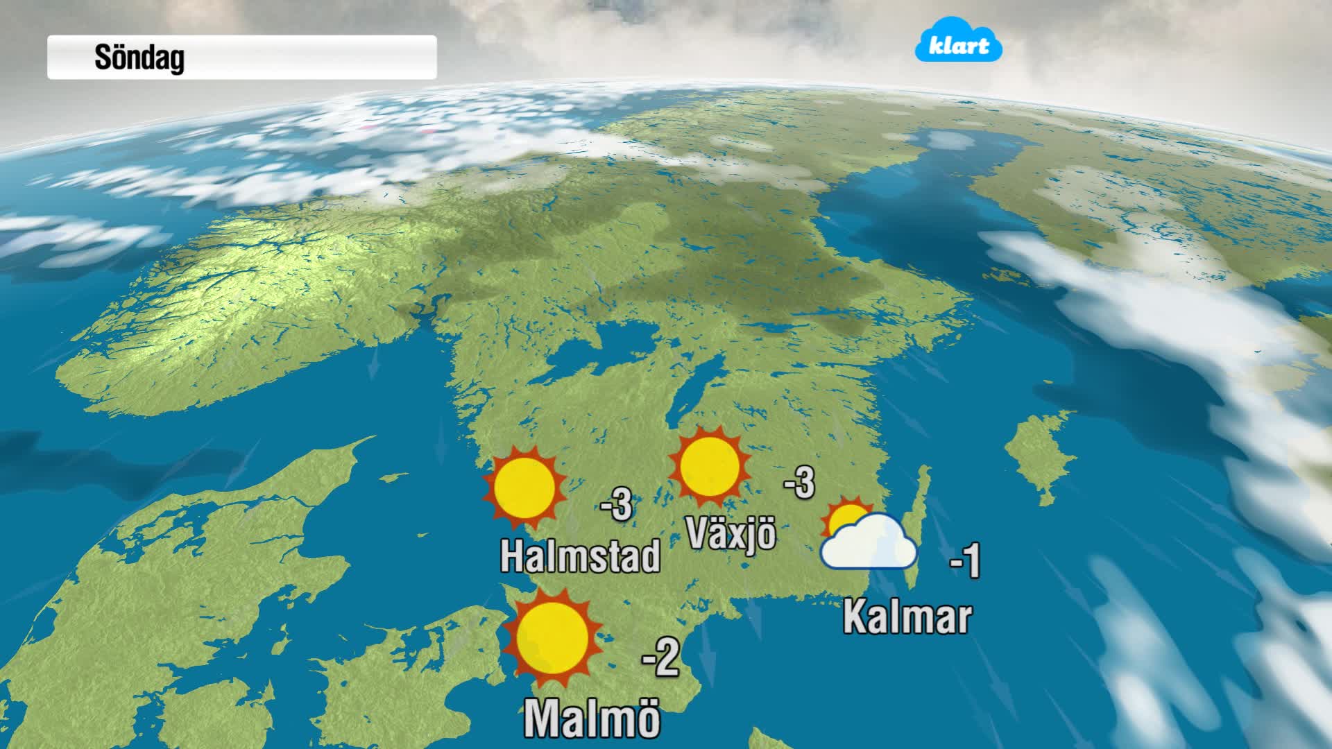 Så blir vädret där du bor