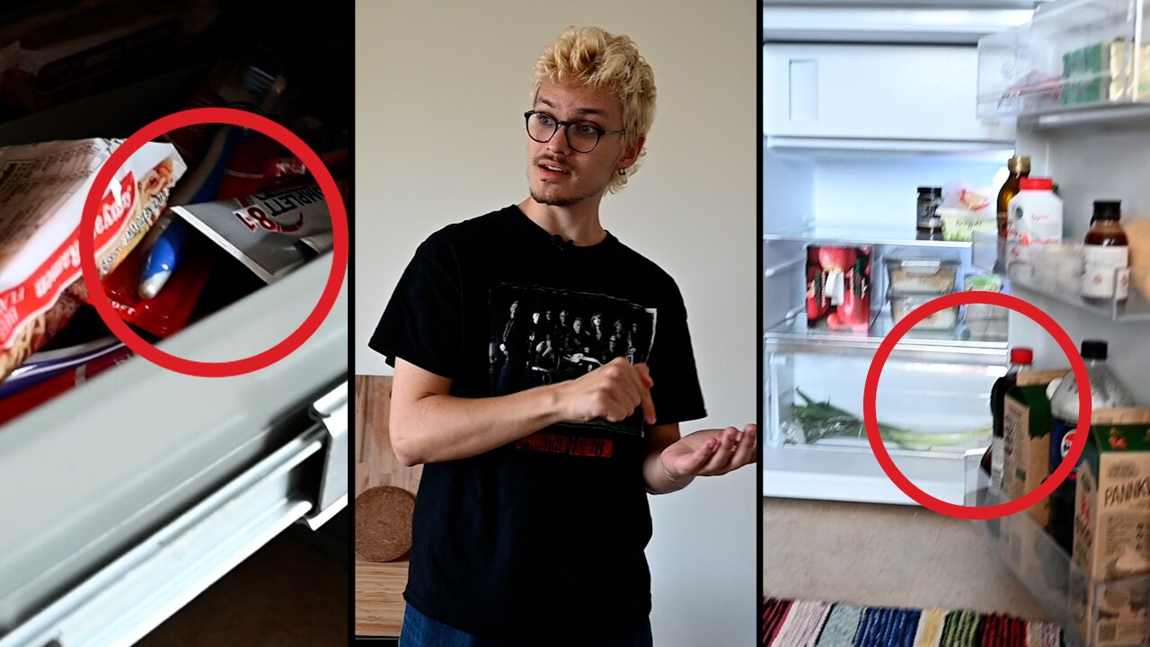 Jonas, 23: Inte behövt köpa tandkräm på över ett år