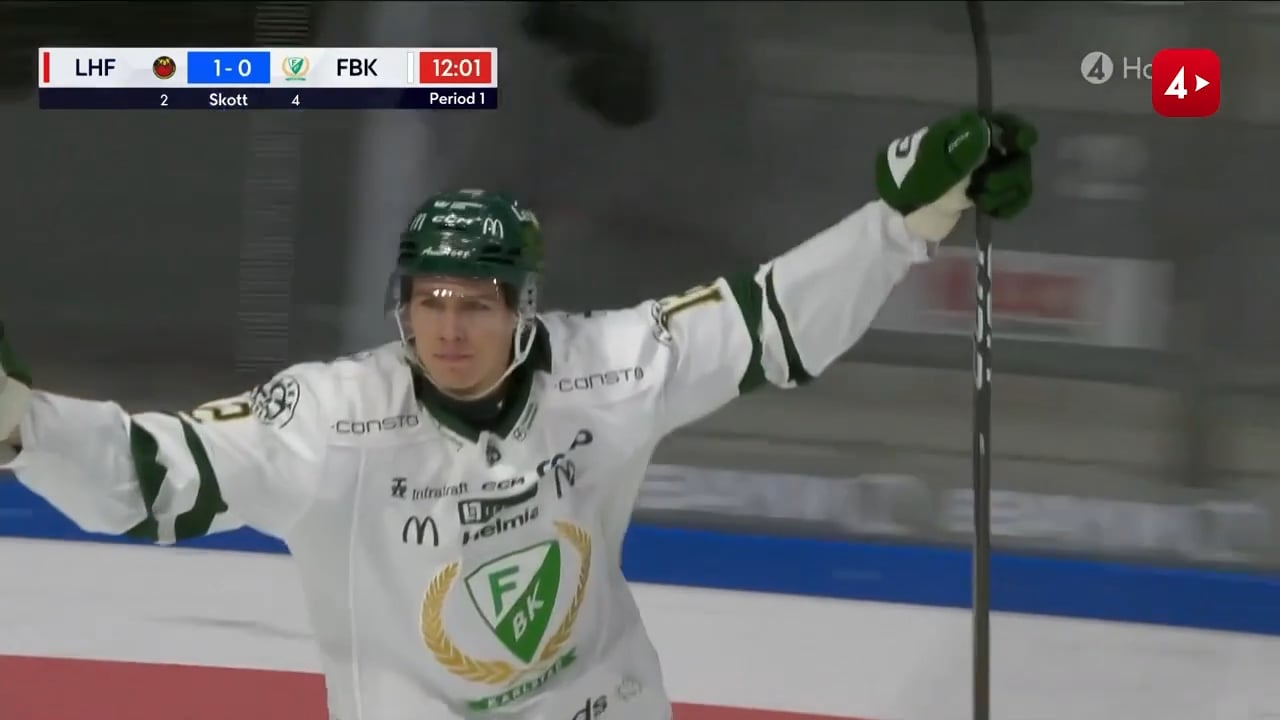 Färjestad vann efter drömmål mot Luleå