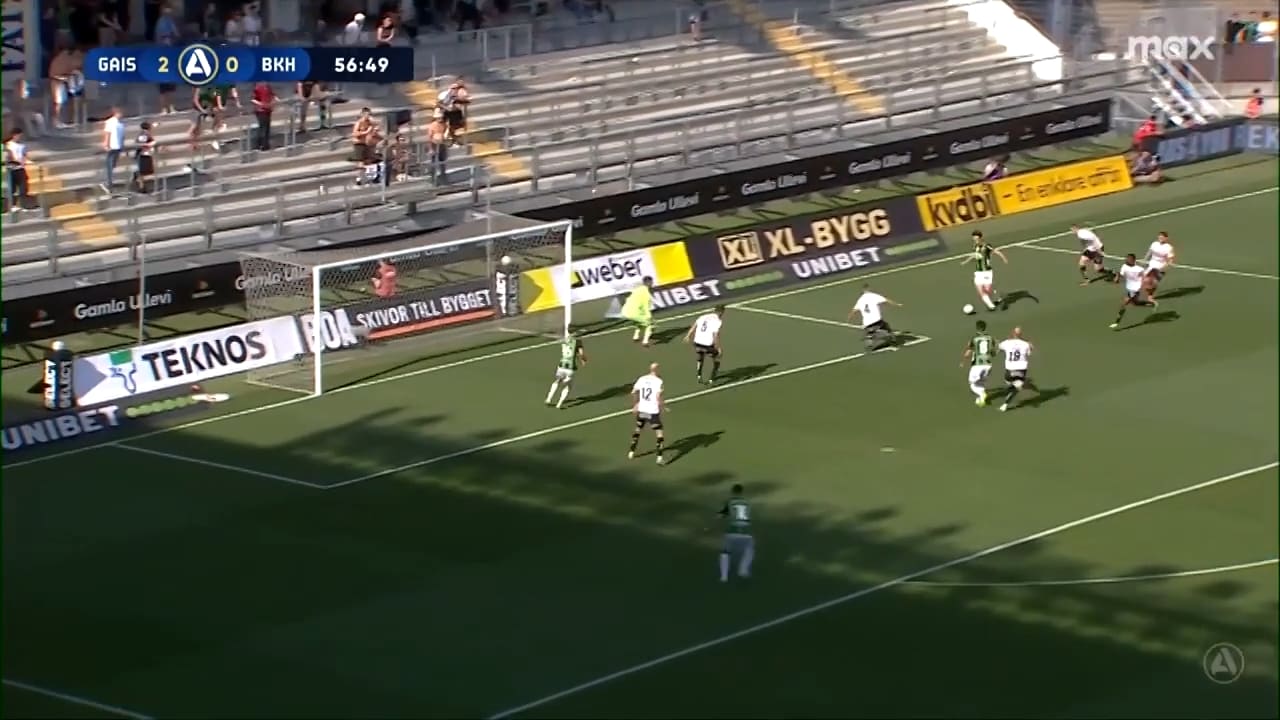 Gais bäst i derbyt – 3-0 mot Häcken