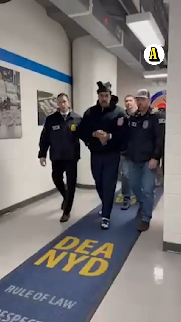 Maduros första ord i handbojor