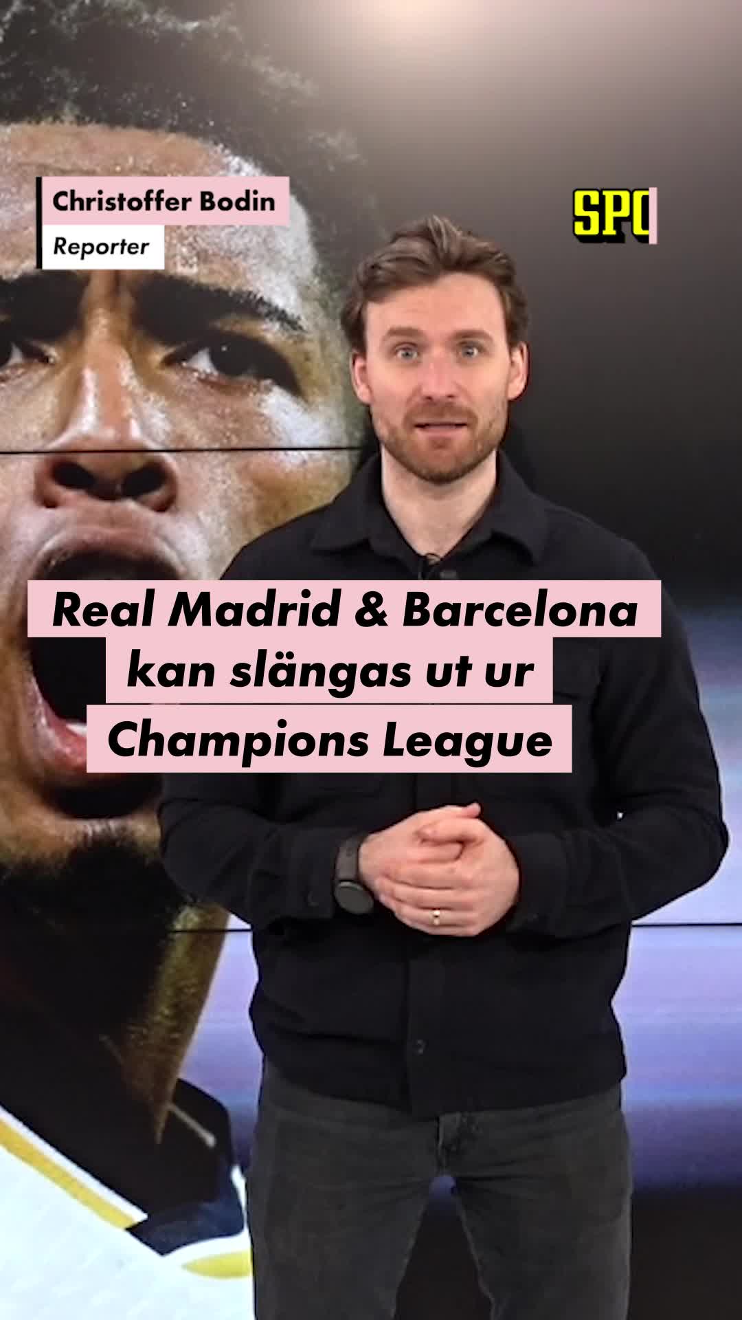 Barcelona och Madrid kan uteslutas ur Champions League