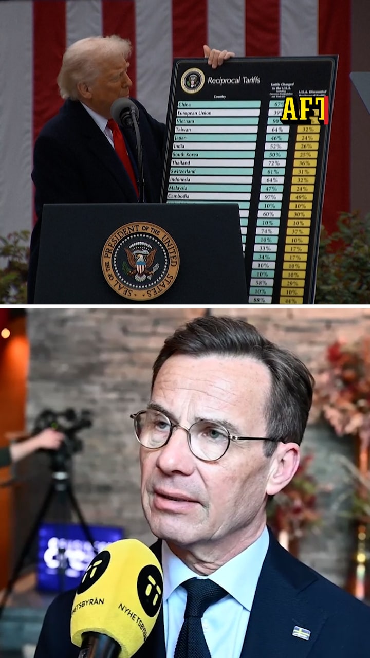 Kristersson om Trump-tullarna: &ldquo;Skadligt&rdquo;