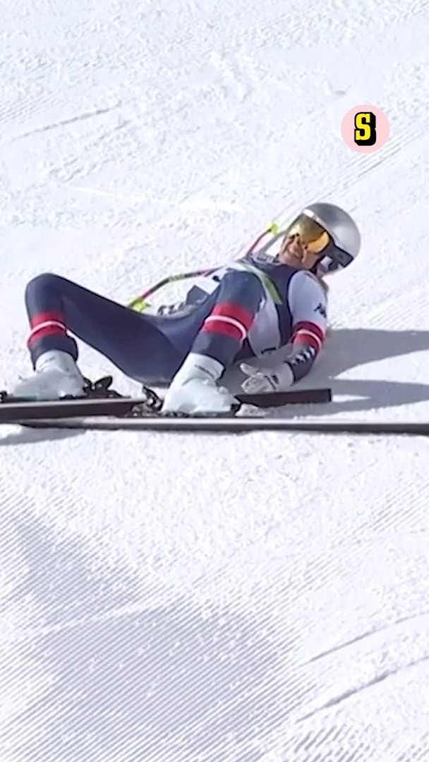 Obehagligt foto - krasch på grund av korsbandsslitage