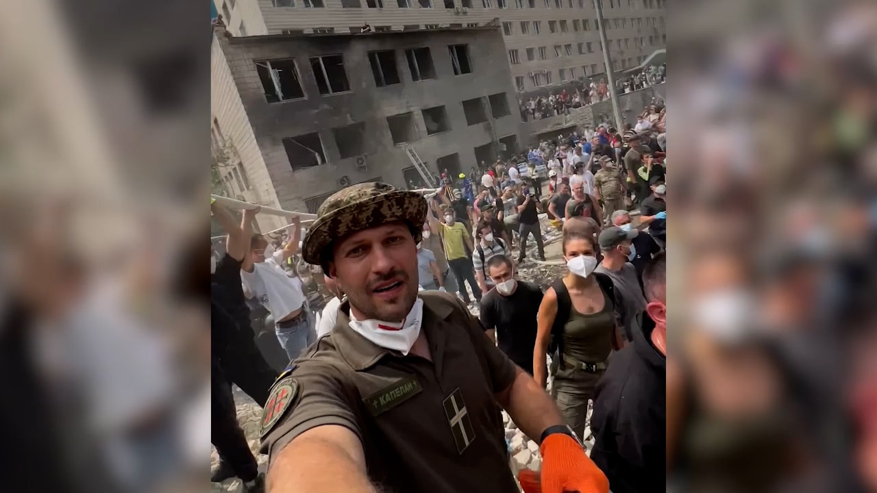 Mark försökte rädda barnen i Kiev: &ldquo;Finns inget kvar&rdquo;