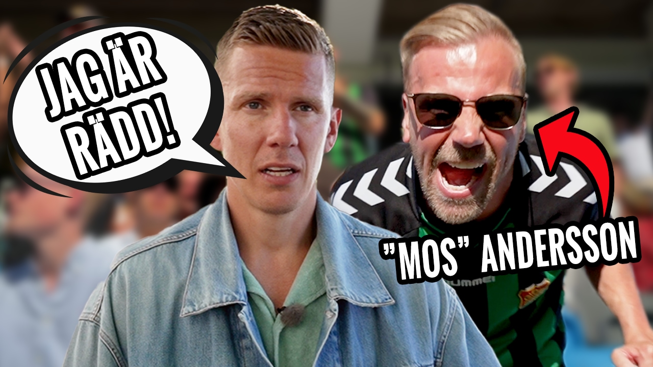 Wernbloom går på Gais-match: “Lite rädd faktiskt”