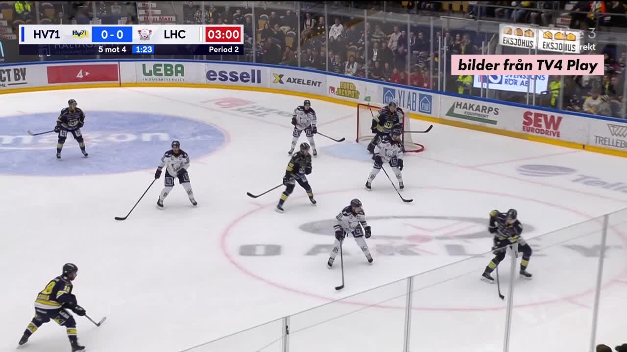 Se bråket och målen mellan HV71 och Linköping