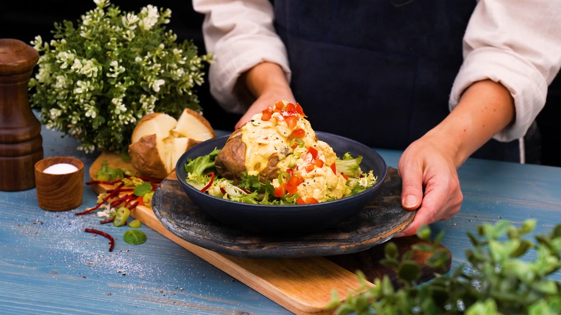 Kyckling- och curryröra