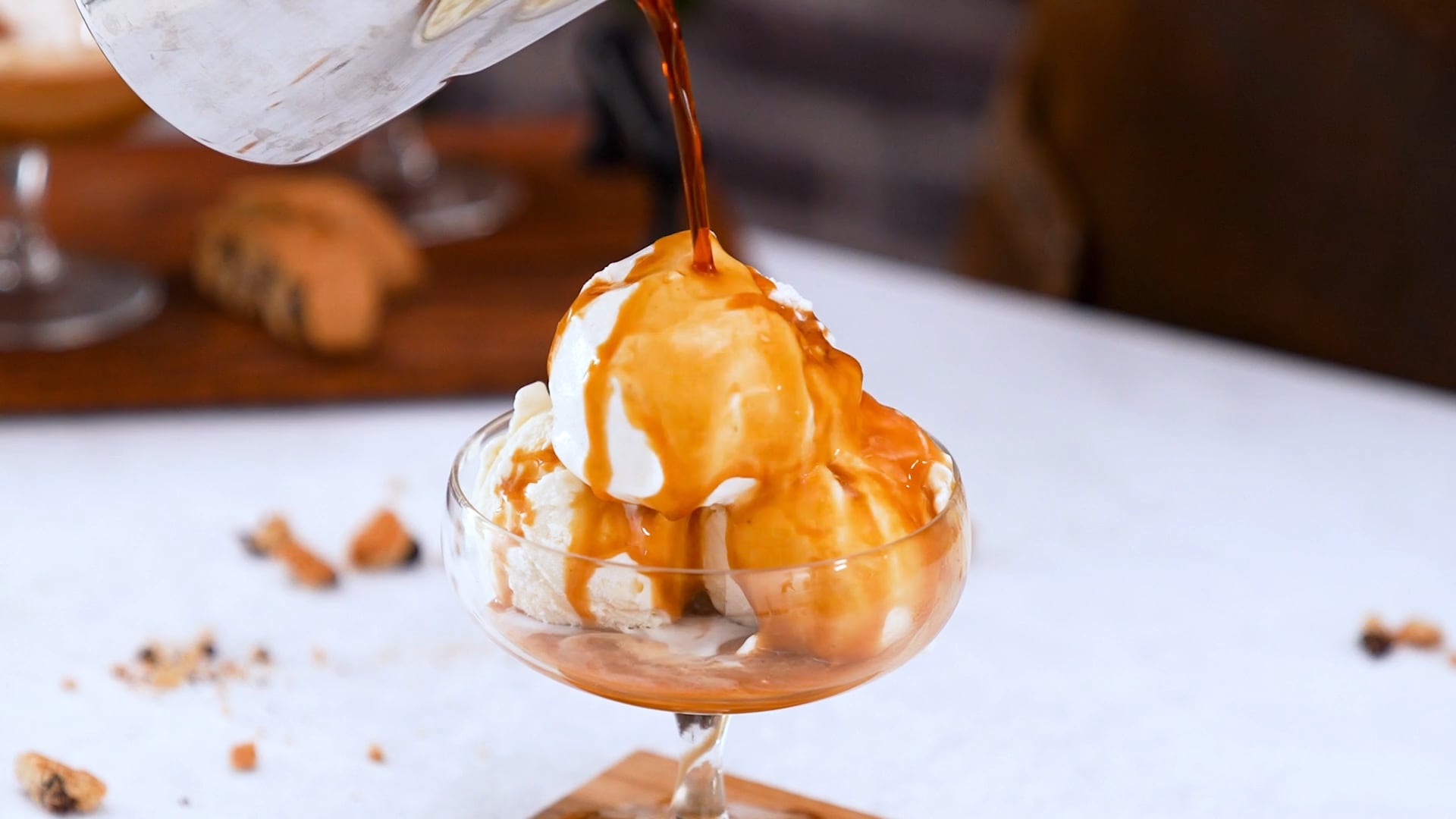 Affogato – enkel kaffedessert på italienska