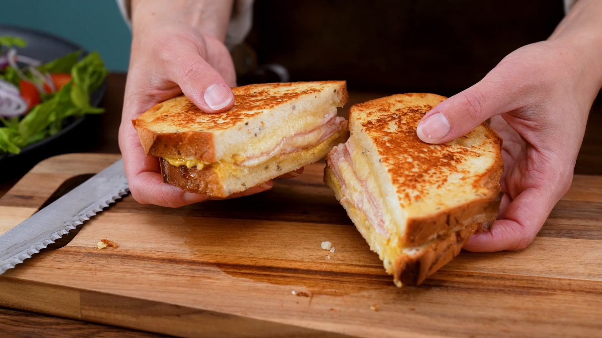 Croque Monsieur – fransk macka