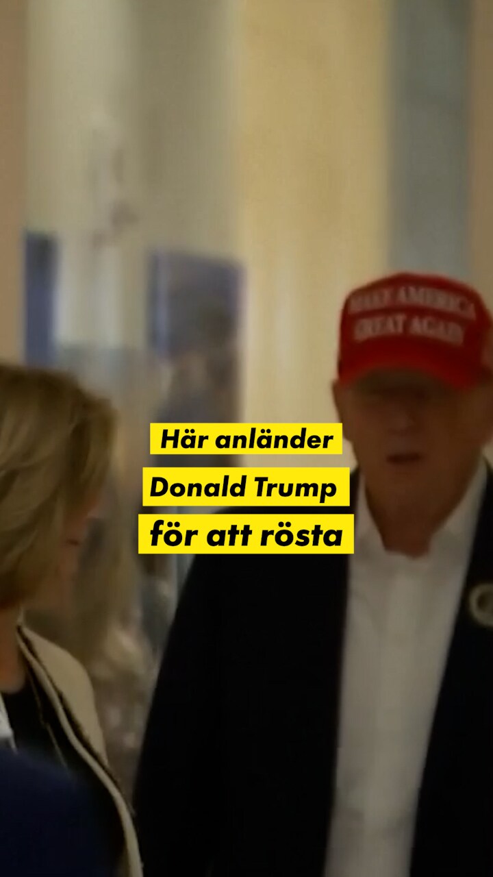 Här röstar Trump