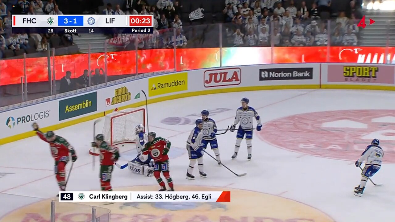 Frölunda får en drömstart i SHL – se målen mot Leksand
