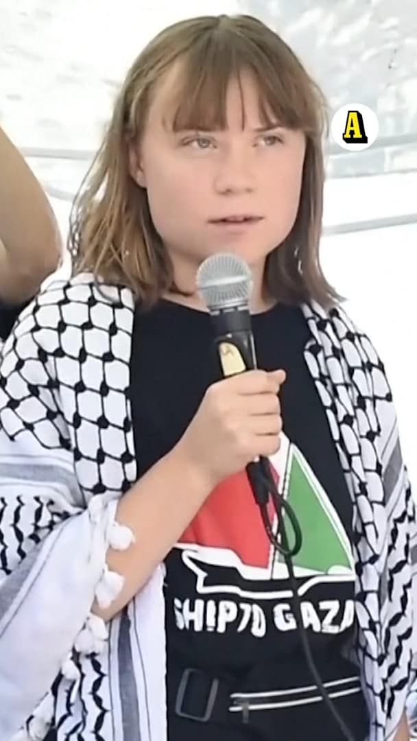 Greta Thunberg på väg mot Gaza – seglar från Sicilien