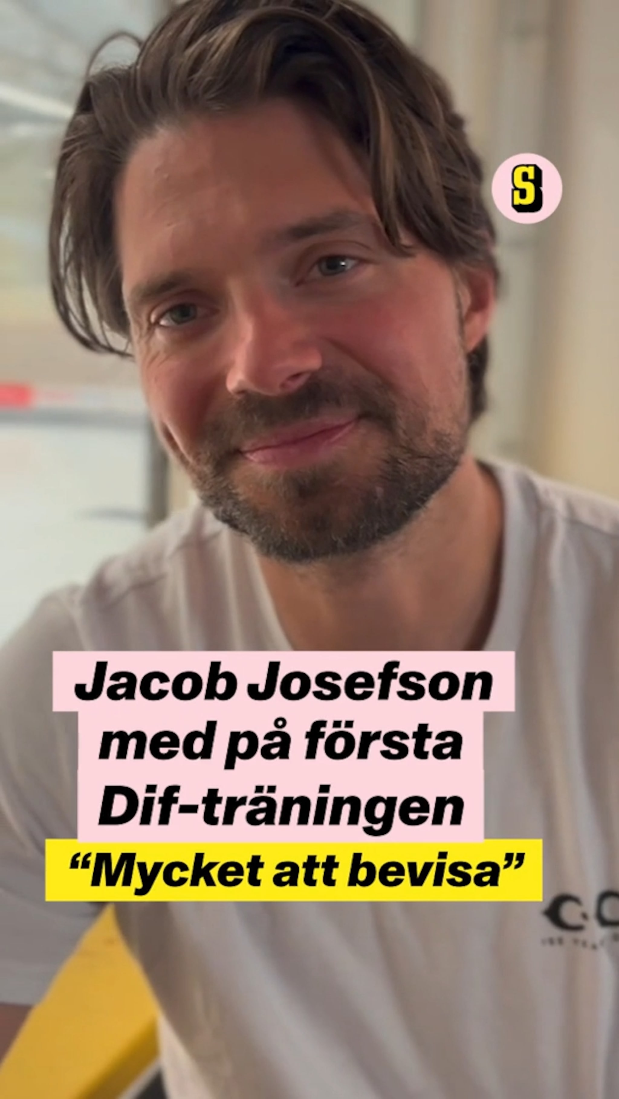 Josefson på första Dif-träningen: ”Älskar mest”