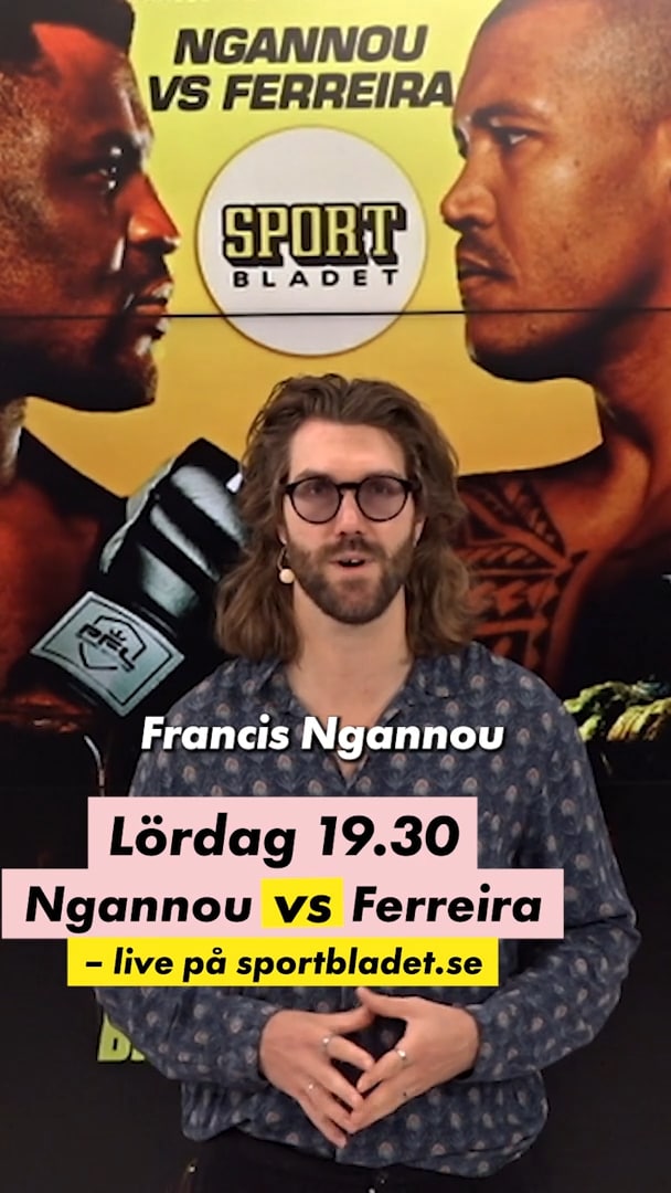 Francis Ngannou tillbaka i MMA – se combacken på Sportbladet