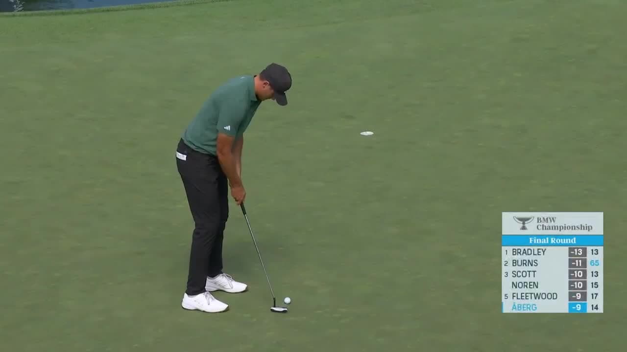 Svenskarna missade segern i BMW Championship