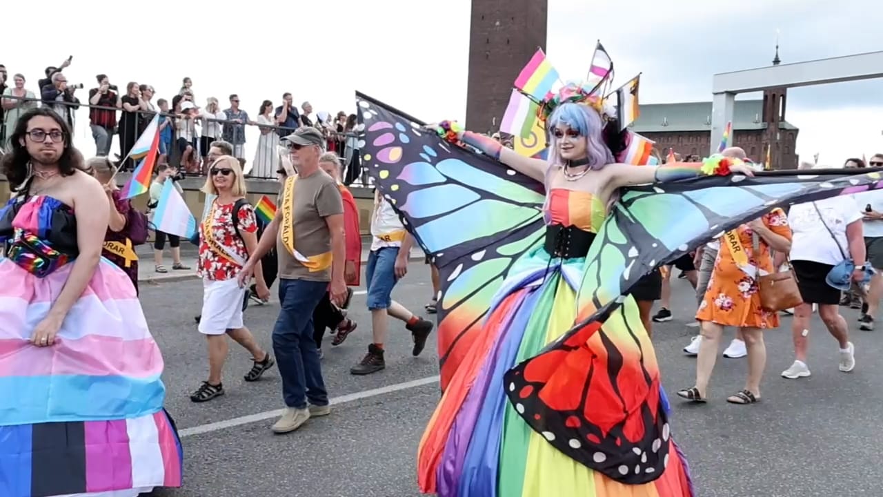 Här går Pride-paraden genom Stockholm