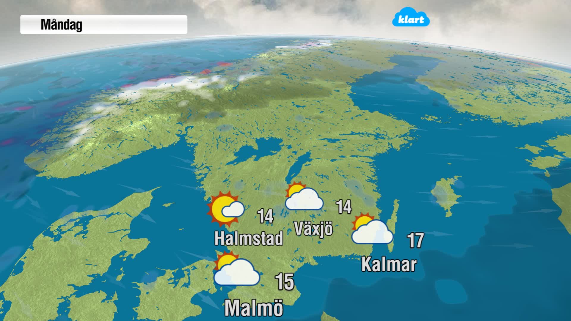 Efter regnet – sol i hela Sverige