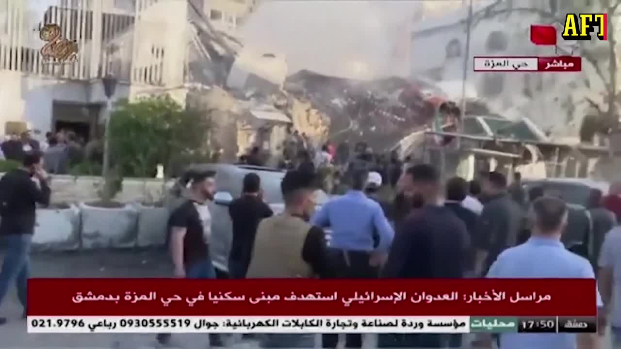 Iran fördömer Israel efter attack i Damaskus – iransk general död