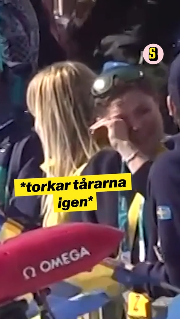 Kronprinsessan Victoria i tårar – efter OS-guld