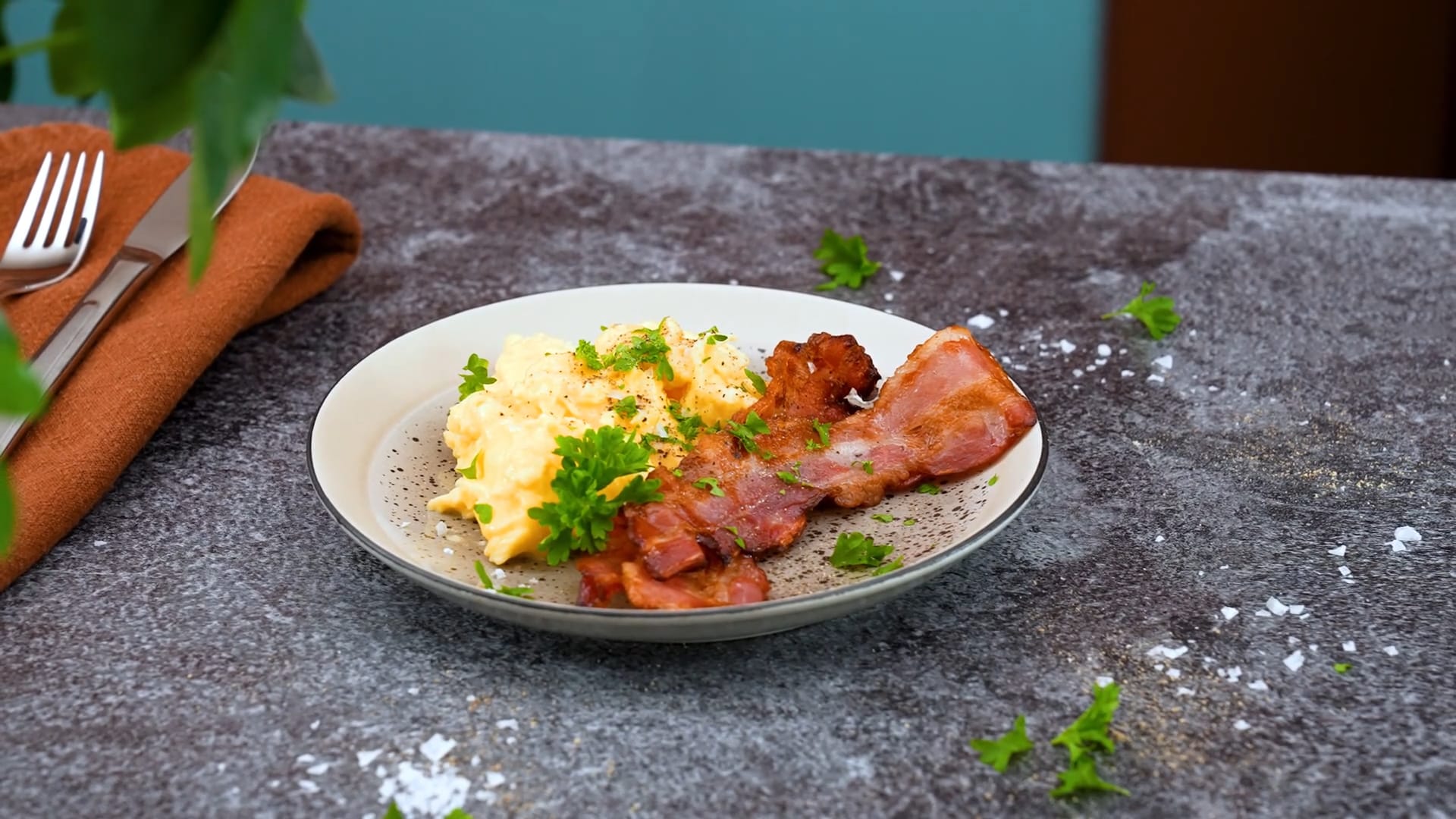 Bacon på tre sätt