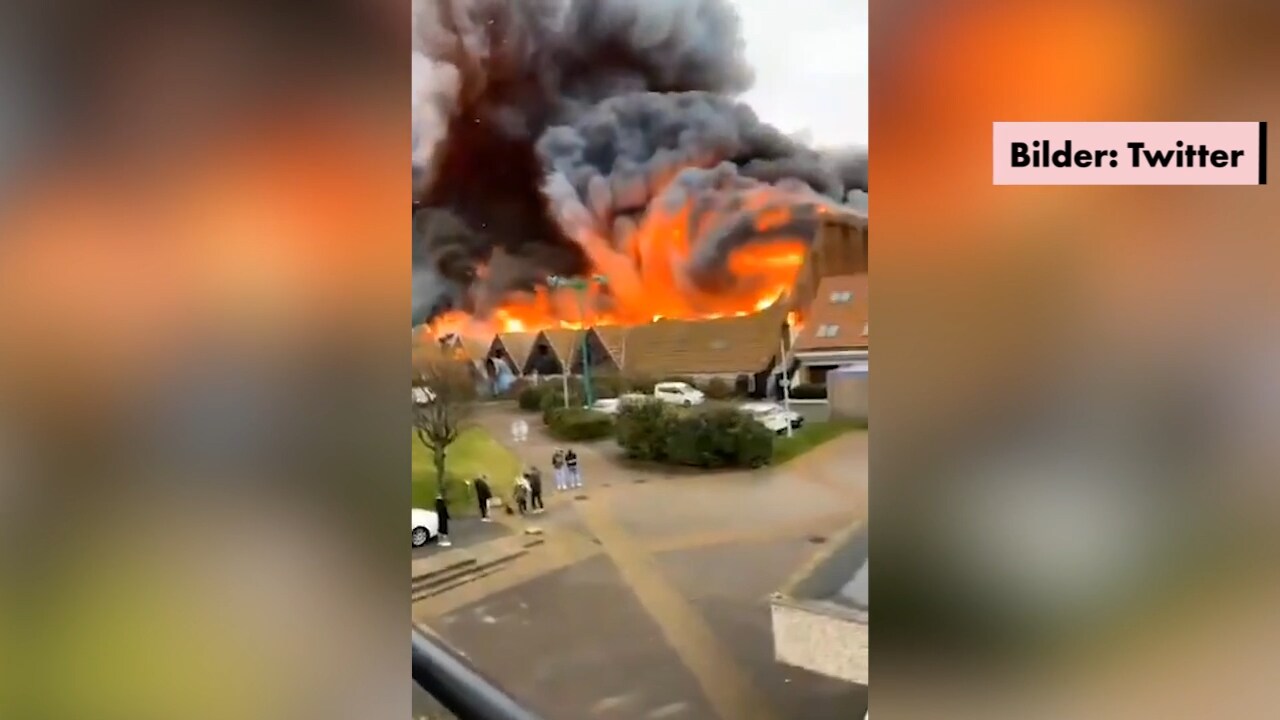 TV: Här brinner arenan upp