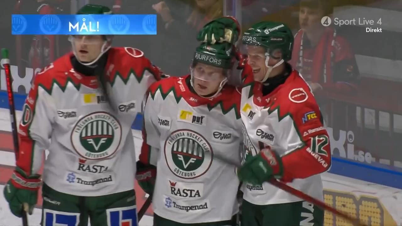 Frölunda vinner tydligt – Malmö tappar i jakten på slutspelsplats