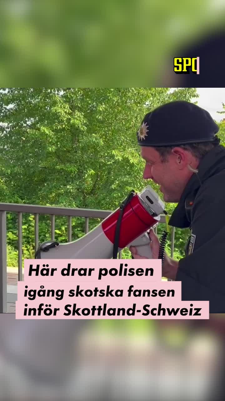 Polisen drar igång skotska fansen