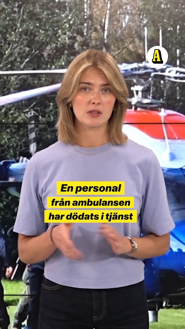 Ambulanspersonal dödad i tjänst