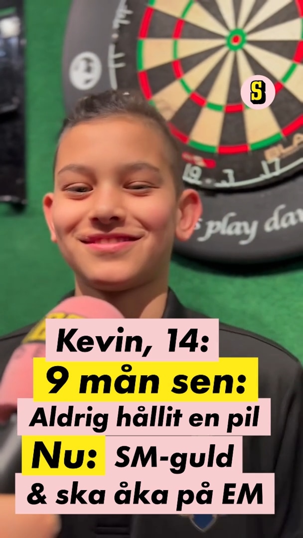 Kevin, 14, gick från noll till EM – på nio månader