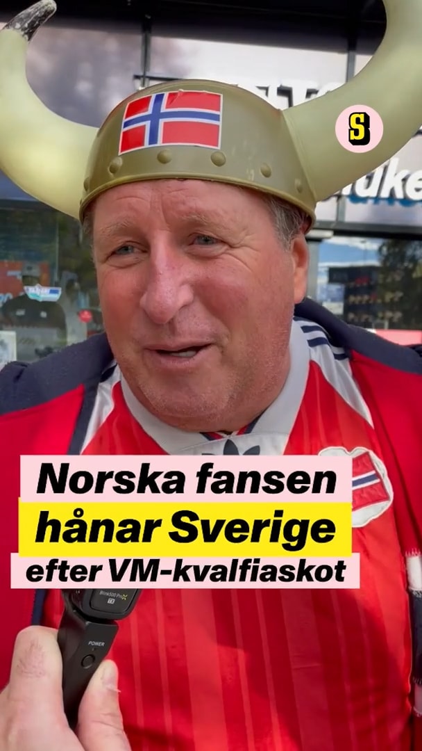 Norska fansen hånar Sverige: ”Vi är storebror nu”