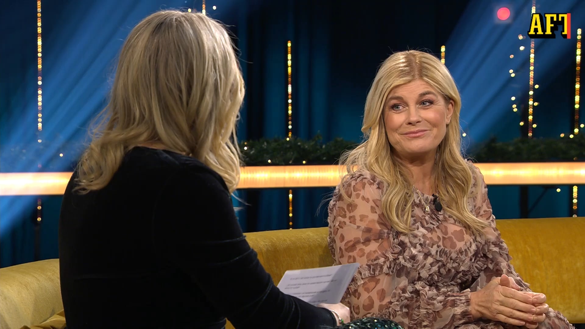 Pernilla Wahlgrens första jul utan Hans