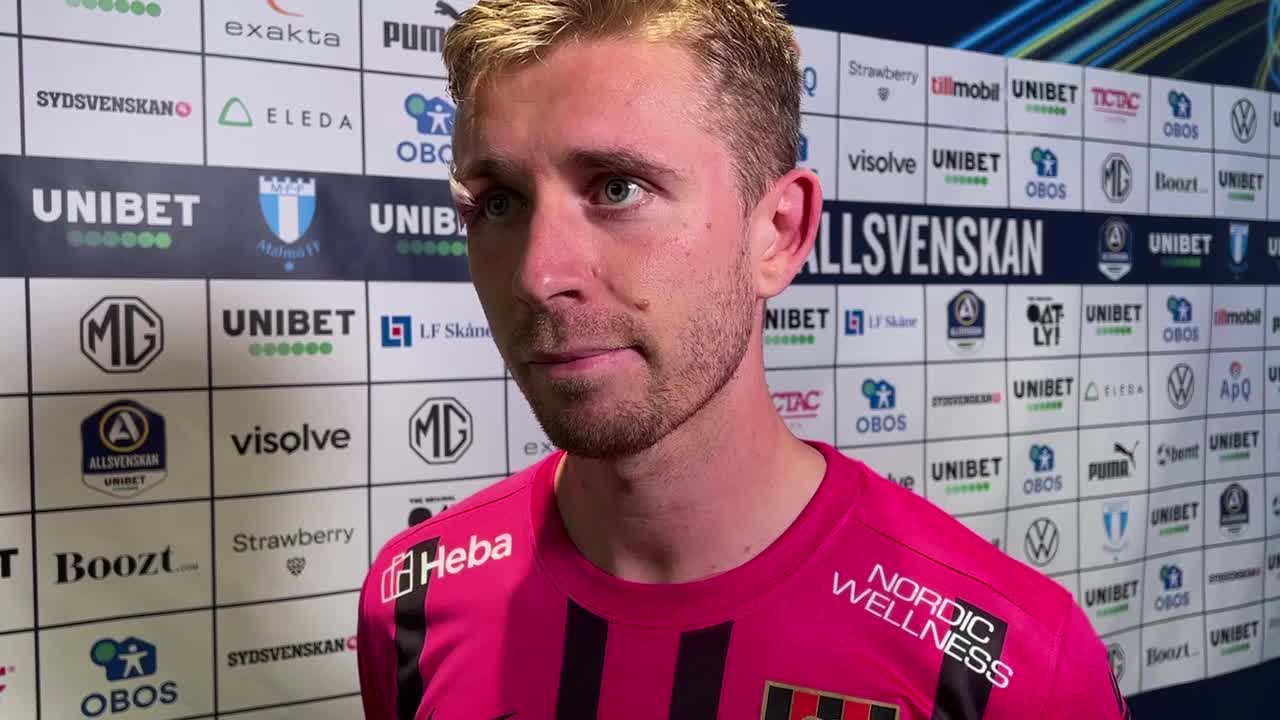 Ludvig Fritzon Efter Malmö Ffbp I Allsvenskan Aftonbladet Tv 