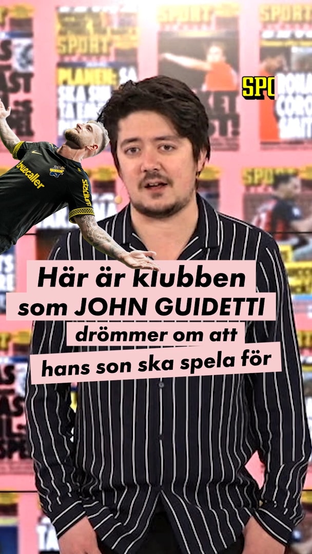 Här är klubben John Guidettis son kan spela för