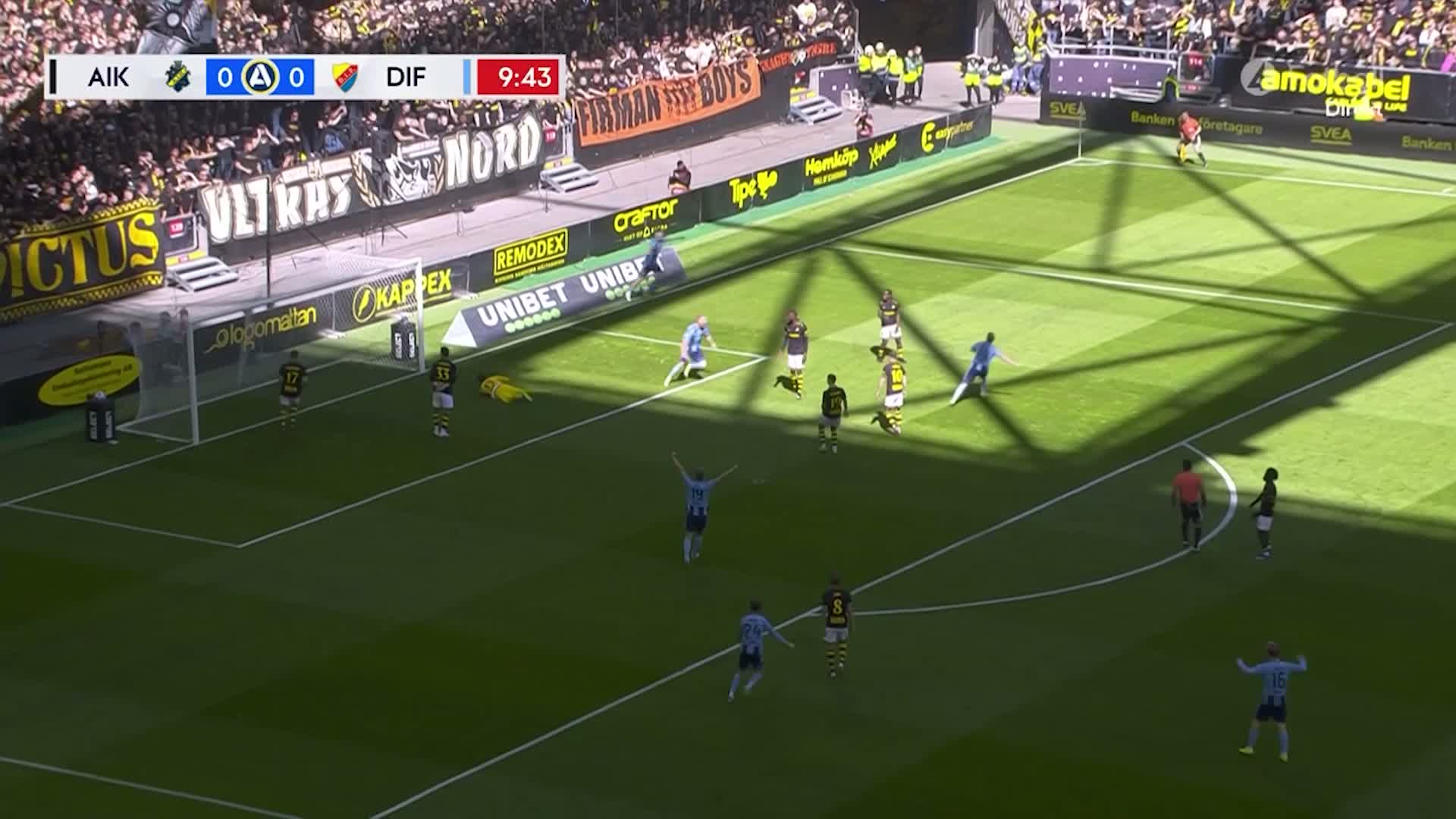 Djurgården vinner stockholmsderbyt mot AIK