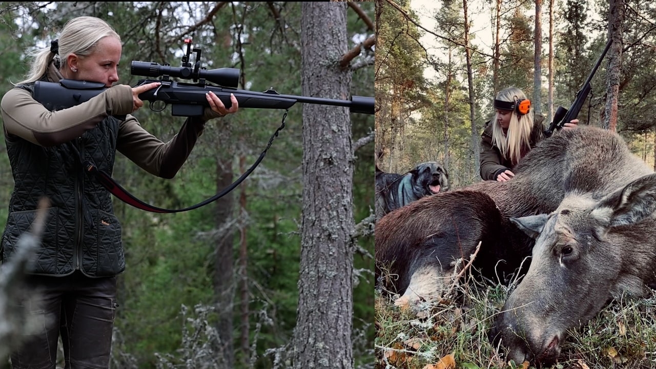 Wilma, 21, utmanar jaktens normer – nominerad till Årets jägare