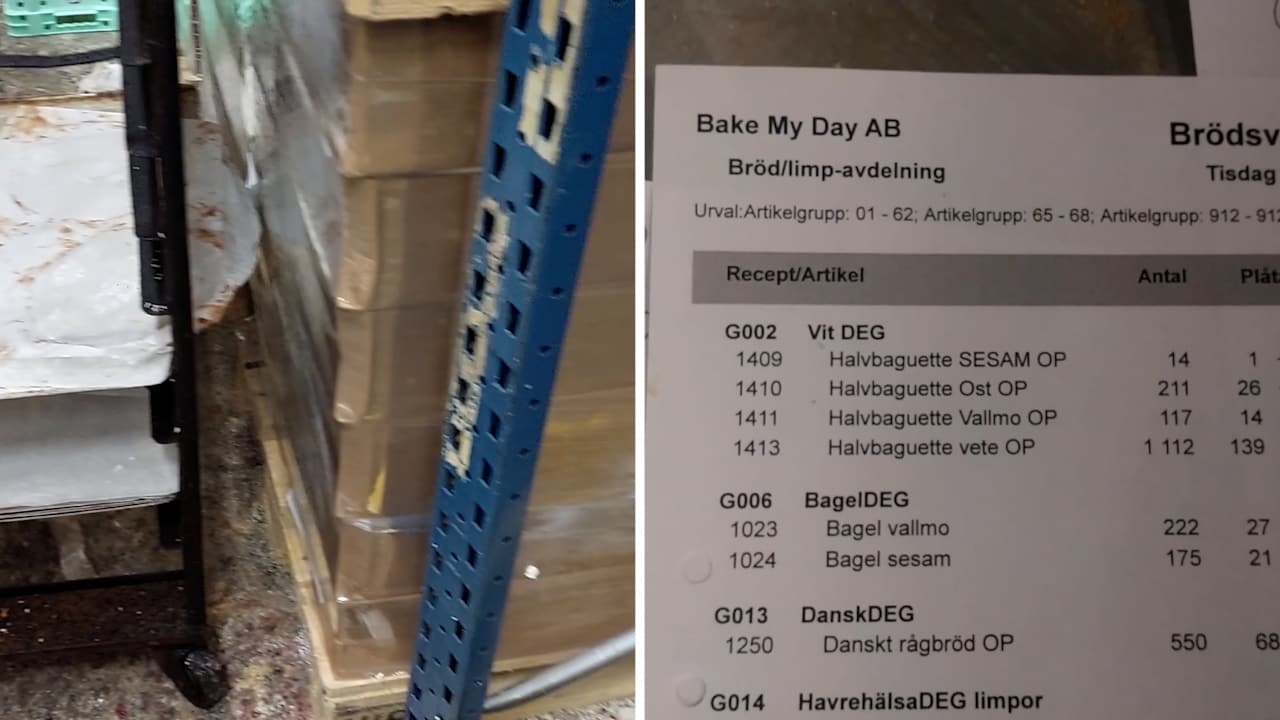 Se snusket hos Bake my day – en död fågel och råttskit överallt