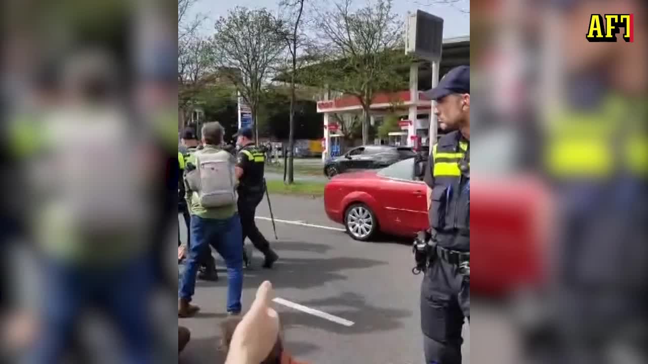 Här grips Greta Thunberg – igen