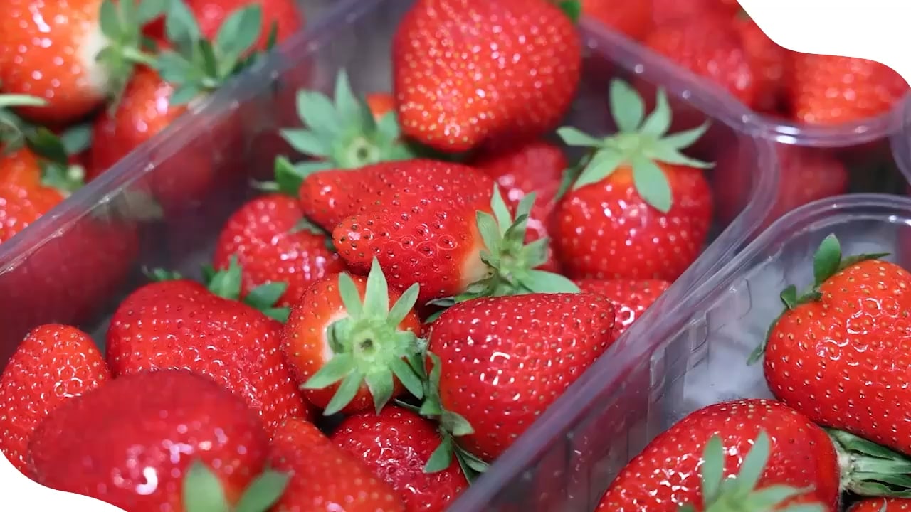 Knepet för smakrik jordgubbe