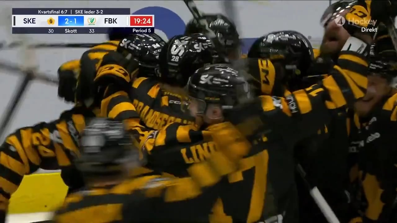 Skellefteå till semifinal – Färjestad utslaget